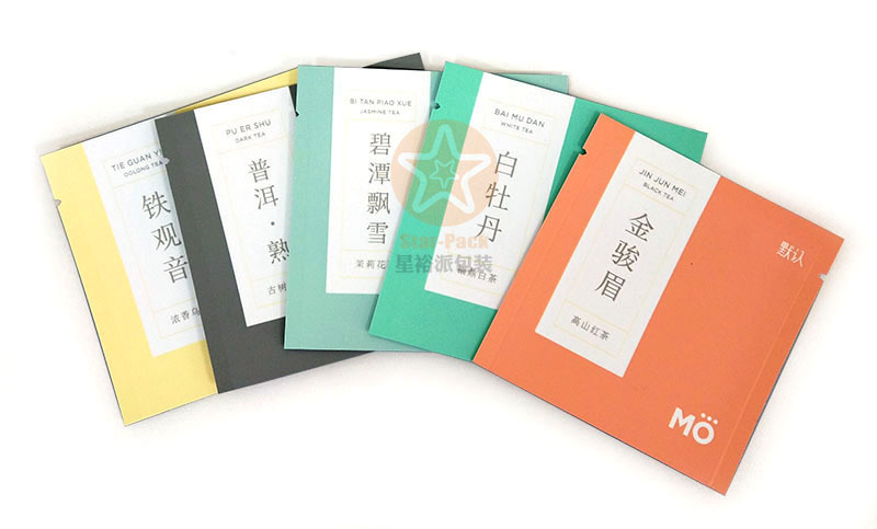 少批量防潮茶叶小泡铝箔袋定制