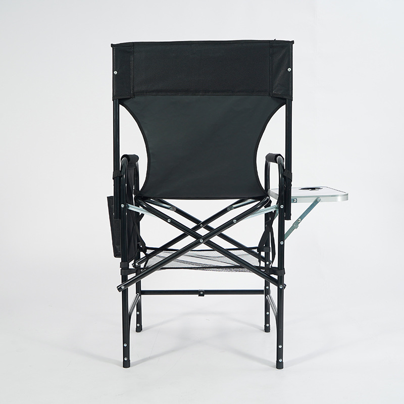 [Daxuan Outdoor] Silla de director de campamento de montaña plegable Silla de camping Mesa de respaldo de malla Silla de playa de tela Oxford