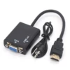 HDMI to VGA convex head