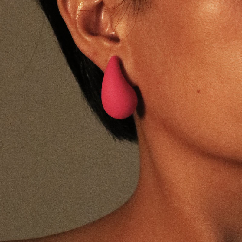 ribbon color earring