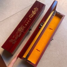 新款礼品胎发毛笔笔盒 单支装胎发笔包装盒胎毛收纳盒批发