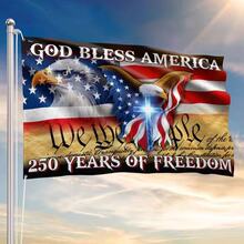 �羳���� 250 Years of Freedom Grommet Flag 250��������ӥ����