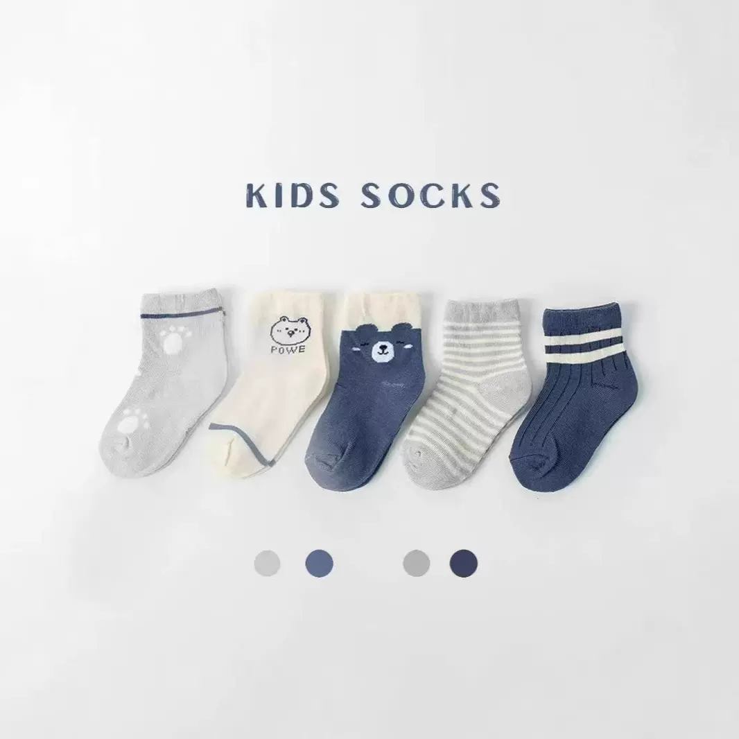 【】婴儿袜子秋冬卡通加厚保暖加绒长筒新生儿中筒宝宝冬款婴童