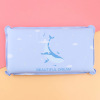 Dolphin on blue background