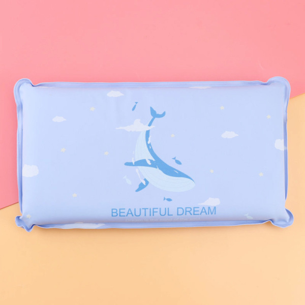 Summer Student Nap Ice Pillow Adult Cartoon Breathable Ice Pad Cute Baby Cooling Foam Cotton No-Water-Fill Pillow