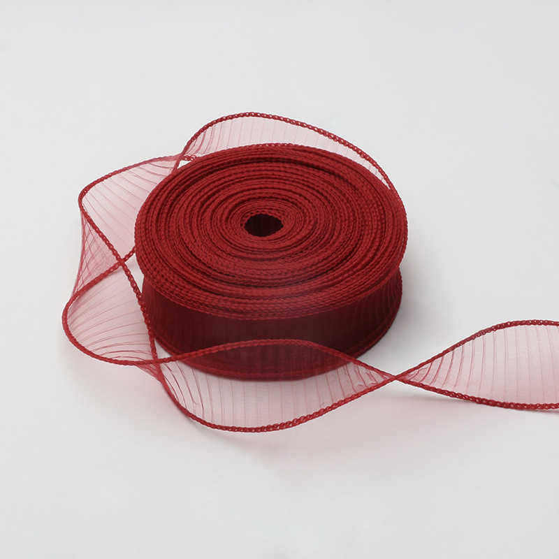 Brillante fantasma de hilo de cola de pescado embalaje floral horneado paquete de cinta regalo ramo floral florista cinta