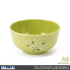 密胺绿色小碗饭碗中式糖水碗快餐店汤碗早餐粥碗商用仿瓷餐具批发|ru