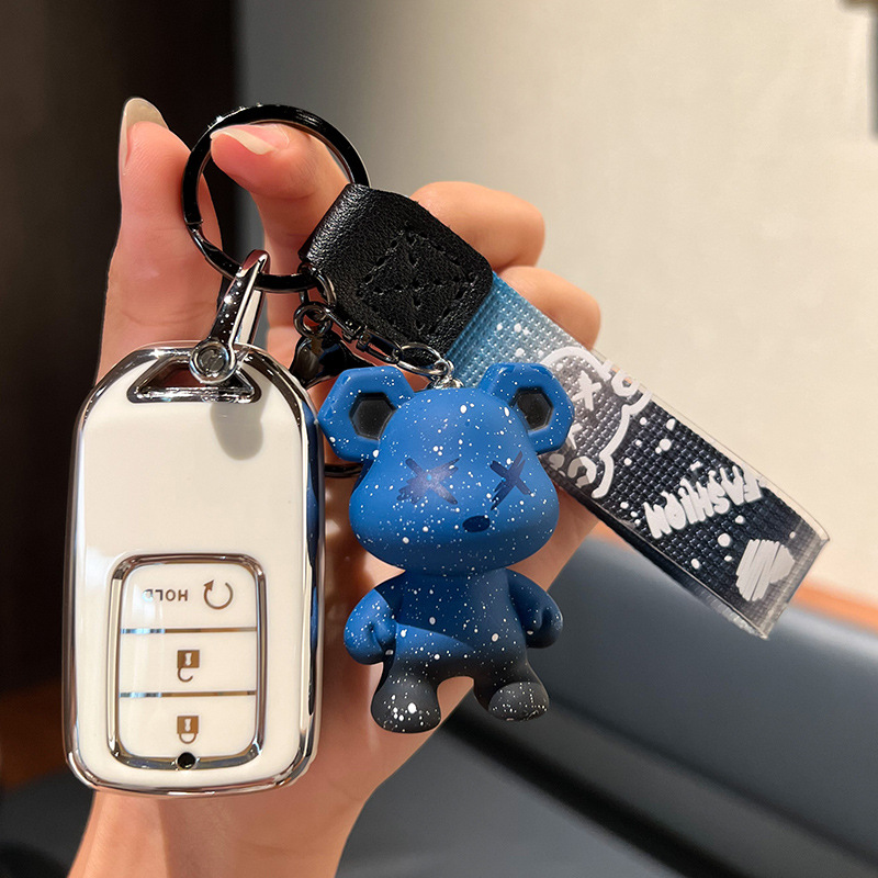 Imágenes aplicables Funda para llaves de coche Nuevo Civic Accord crv de décima generación Binzhi xrv Crown Road Lingpai Fit Shell Hebilla