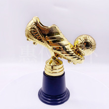 金靴奖足球先生射手奖杯纪念品球迷奖座球星造型冠军金杯