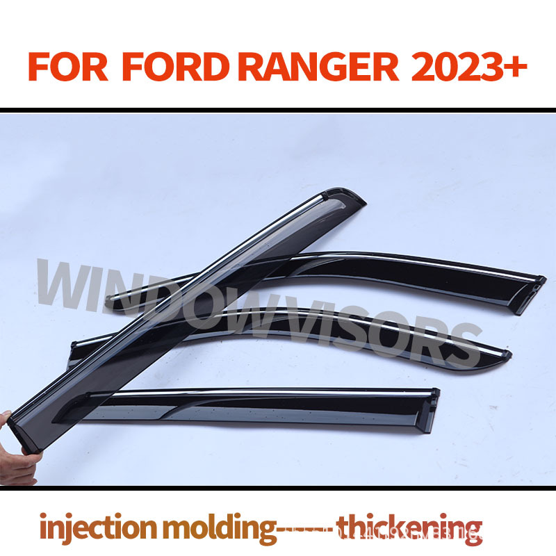 Cross-Border Applicable Ford Ranger Ranger Window Rainproof Injection Molding Thickeneded Pickup Car Rainproof Windshield