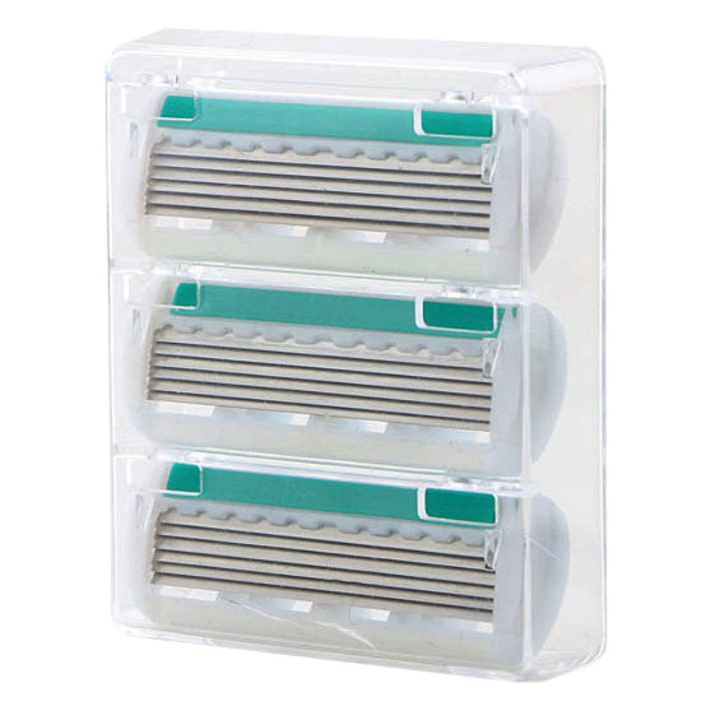 Импортное 6-слойное лезвие ручная бритва для мужчин и женщин бритье ног волосы подмышки нож для удаления волос лезвие для бороды