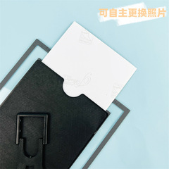 丁禹兮水晶相框 含6寸照片牛皮紙獨立包裝 明星周邊玻璃擺台畫框