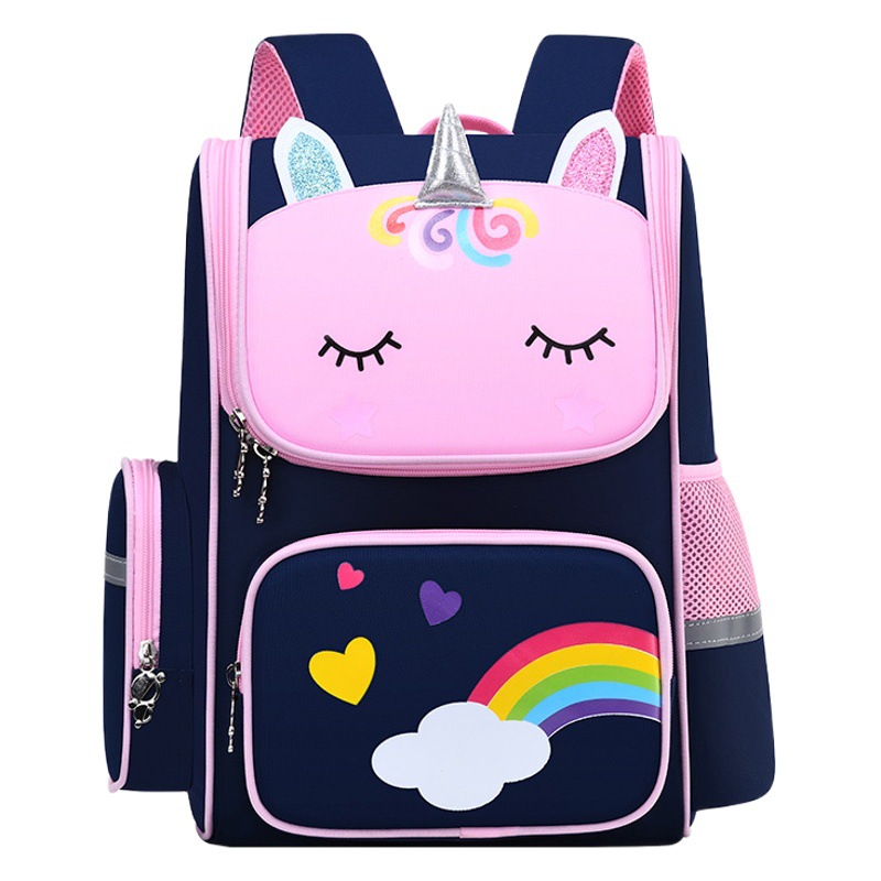 Children's Schoolbag, Korean Style, Space Spine Protector, Comfortable, Lightweight, Large Capacity, Backpack for Primary School Students in Grades 1-3-6