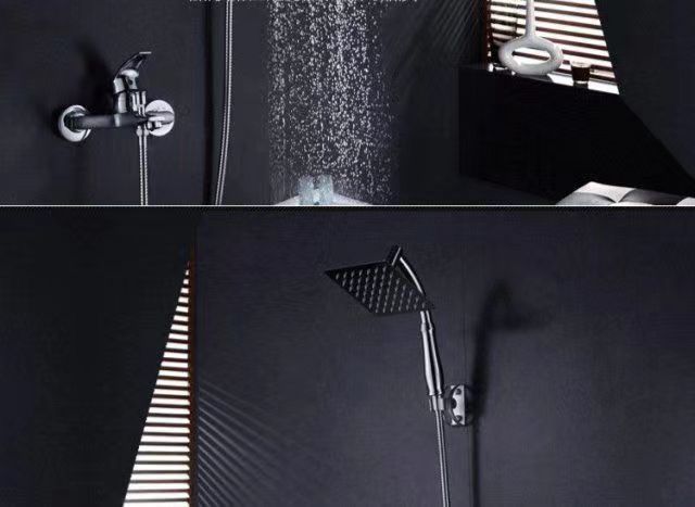 Stainless steel pressurized water heater, solar universal shower head, 6-inch round, 8-inch square Application Scenario