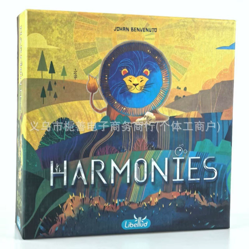 Английская версия HARMONIES Настольная игра Harmony Party Against Card Стратегическая игра Abyss