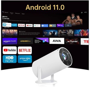 Customized System Logo Color Box Boot Screen Overseas Version Projector Ultra High Definition Home Projector Cross-Border Hot Model