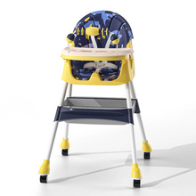 折叠儿童餐椅多用型便携可调简易宝宝塑料婴儿吃饭桌小孩一件代发