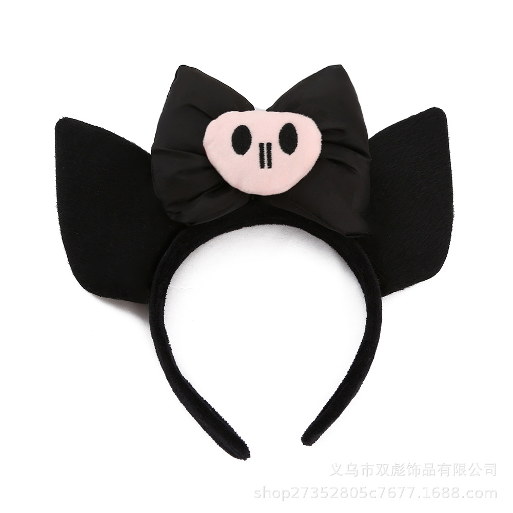 cartoon headband with bow