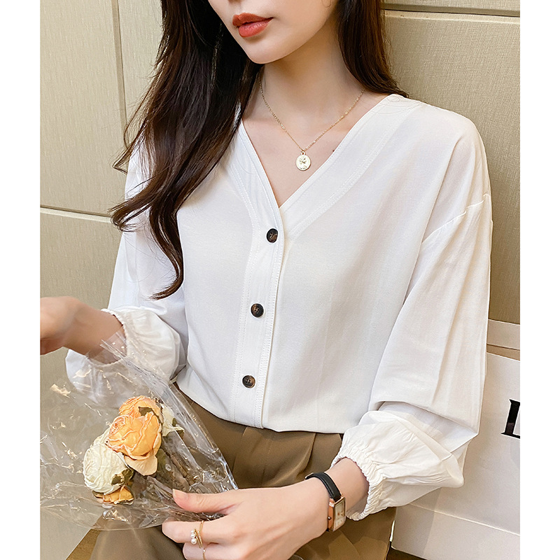 Demi-season elegant long-sleeve for leisure