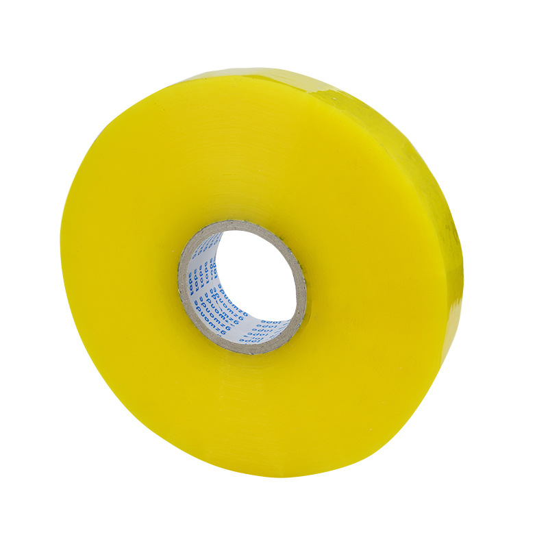 Cinta de embalaje de rollo grande Cinta beige adhesiva transparente Cinta de embalaje de logística express Cinta de sellado