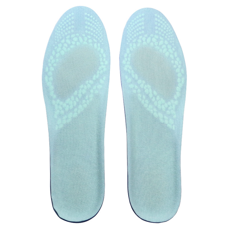 Plantilla deportiva de tres colores de gel TPE para hombres y mujeres, absorción de impactos, absorción de sudor, transpirable, entrenamiento militar GEL, plantilla tpr de baloncesto para correr