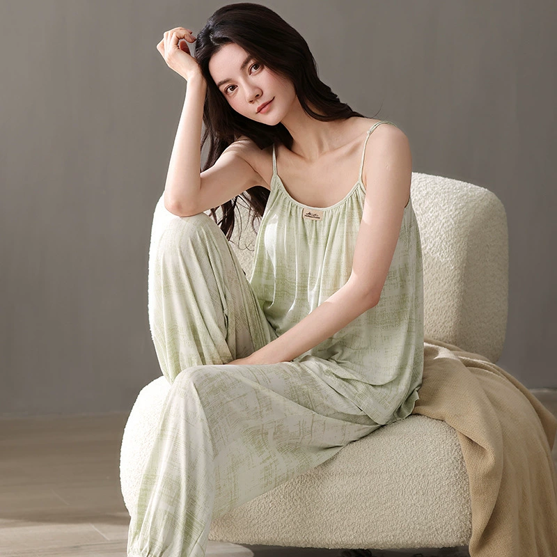 Женский pijama, хлопковый тонкий sexy топ с чашечками, набор, утягивающий эффект, стиль высокого качества