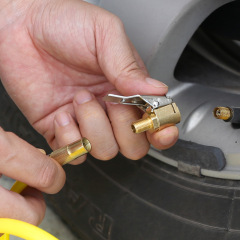 Quick conversion head clip type air nozzle car inflation pump American thread air nozzle adapter car inflation pump accessories