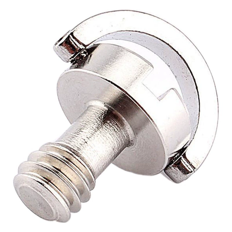 Быстроразъемная пластина 1/4 винт быстросъемная пластина PTZ винт быстросъемный ручной поворотный винт с кольцевым пазом для камеры