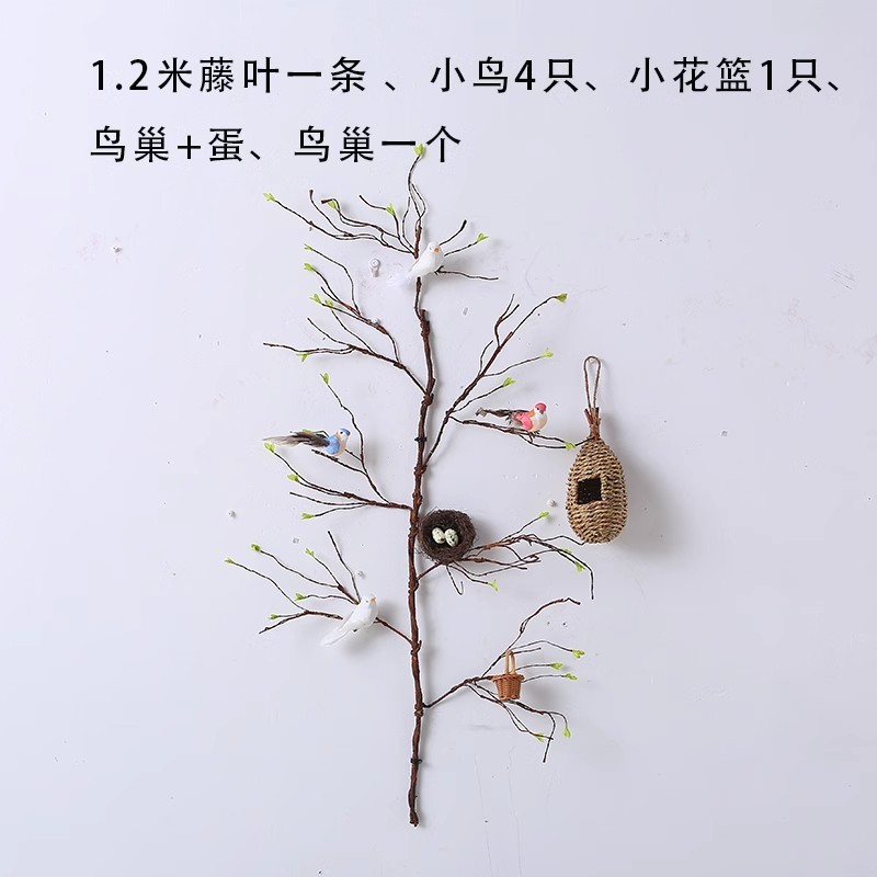 幼稚園空中ペンダント環境創造マイクロ風景環境レイアウト素材ペンダント装飾フォレストスタイルペンダント鳥の巣|undefined