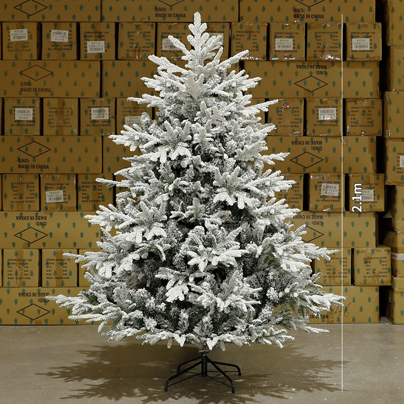 Árbol de Navidad doméstico gran lámpara de nieve cifrada diy hecha a mano in adornos decoraciones de Navidad diseño de escena