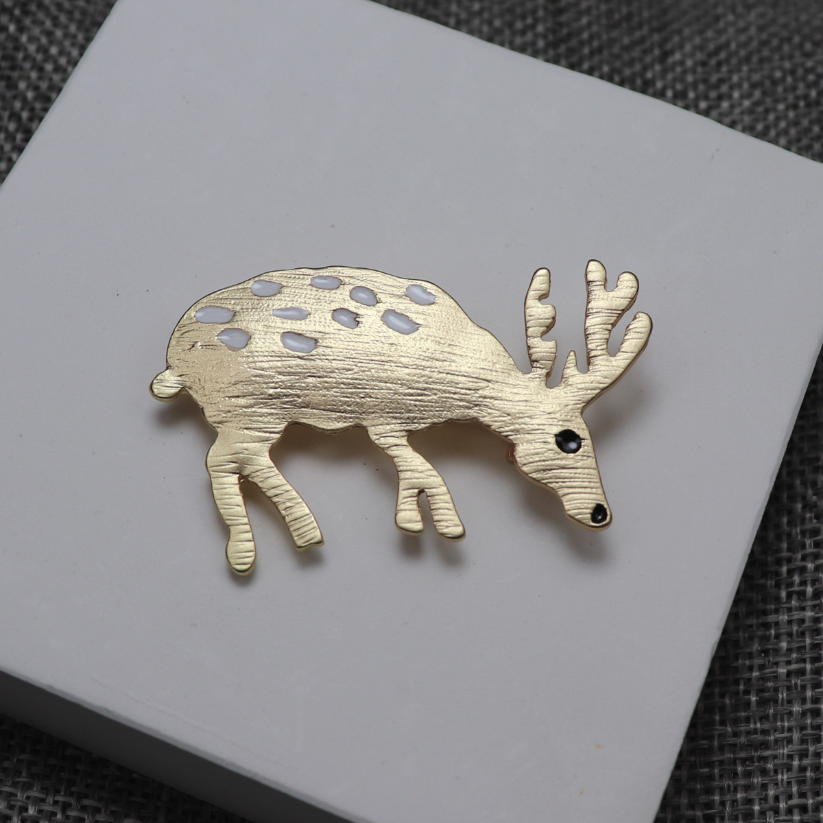 Japan Kyoto SOU Element Animal Flower Enamel Drop Glaze Brooch Corsage Accessories Small Gift Collection