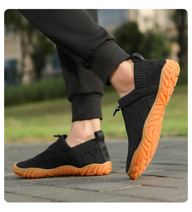 Summer Cross-border Large Size Breathable Loafers For Men, Casual Wear-resistant Slip-on Mesh Shoes, Dad Shoes_vogvips.com