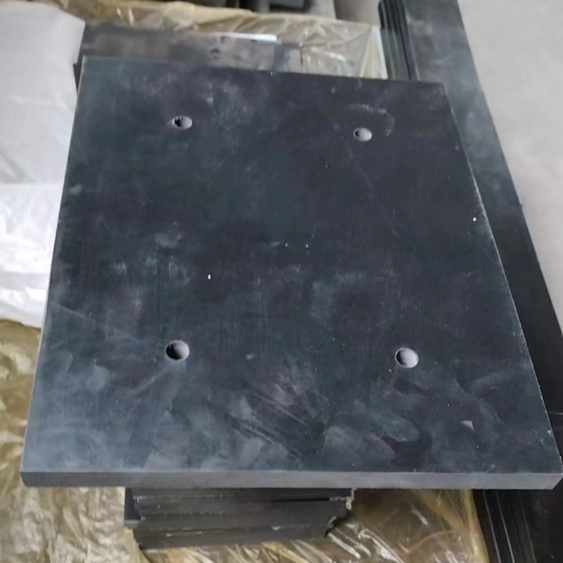 桥梁橡胶挡板 铁路弹性挡板 打孔橡胶垫块 橡胶板 橡胶缓冲器