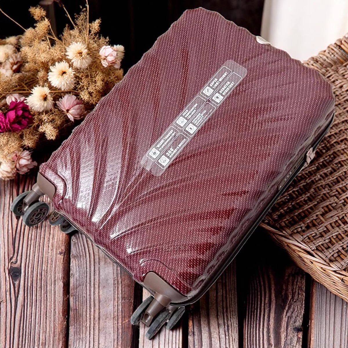 カーボンファイバー スーツケース 20inch のみ重量 1.9 キロ超軽量カーボンファイバー トロリー スーツケース アンチスクラッチ スーツケース 荷物バッグ k