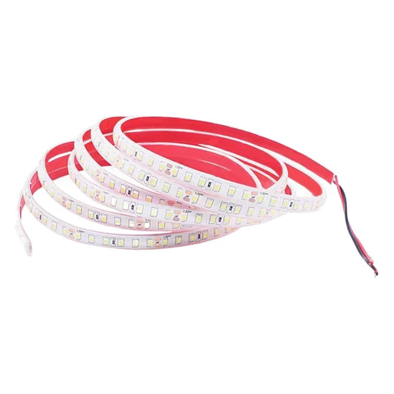 Светодиодная лента 24В, низковольтная, IP68, герметичная, для наружного использования, для лестниц, бассейнов, ландшафтного освещения, сверхъяркая, экструдированная.