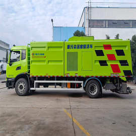 东风天锦道路吸尘车 工厂煤渣市政路面吸尘清扫 吸尘车厂家 图片