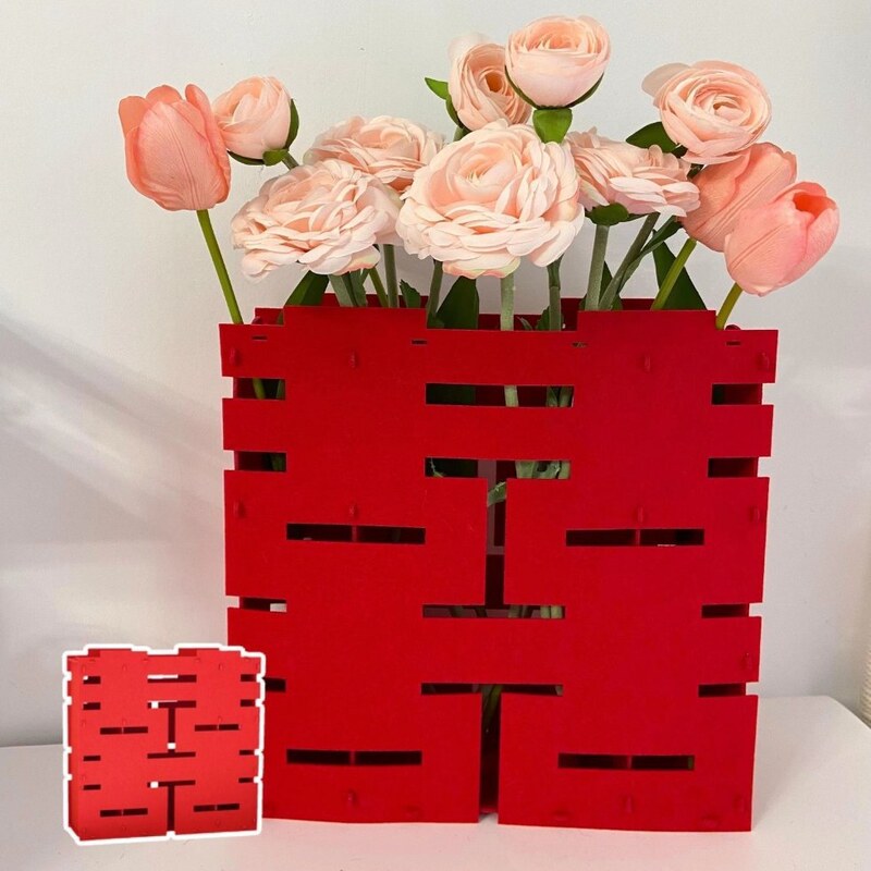結婚式の立体的なハッピーワードの装飾品、結婚式の部屋のレイアウト、ダブル図のステッカー、新しい家の寝室、リビングルームの装飾、結婚式用品|undefined