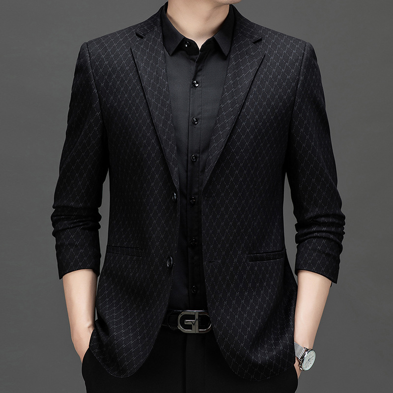 Demi-season thin fashionable trend casual suit