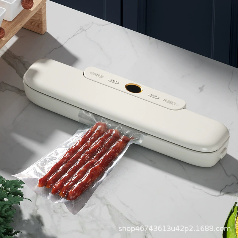 Машина вакуумной упаковки 7912/7911 — портативный бытовой вакууматор, компактный 38×11×11 см