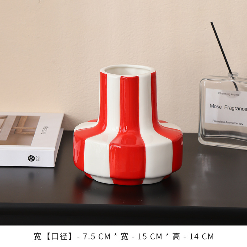 Vaso Nordico Vertical - Rojo