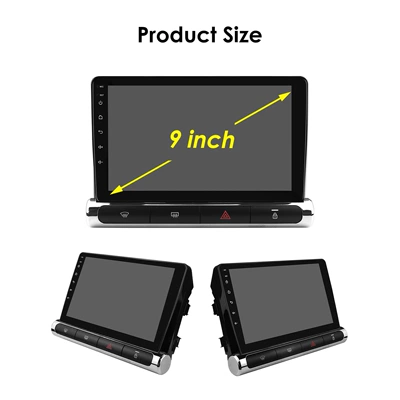 Android intelligent large screen car: DVD Navigation