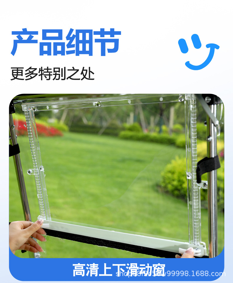 New model of electric vehicle rain canopy, retractable and foldable, windproof cover for electric bikes, motorcycle sunshade, rain protection canopy