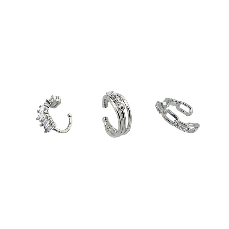 Pendientes de clip para hombre minimalistas sin perforacion_voghion.com