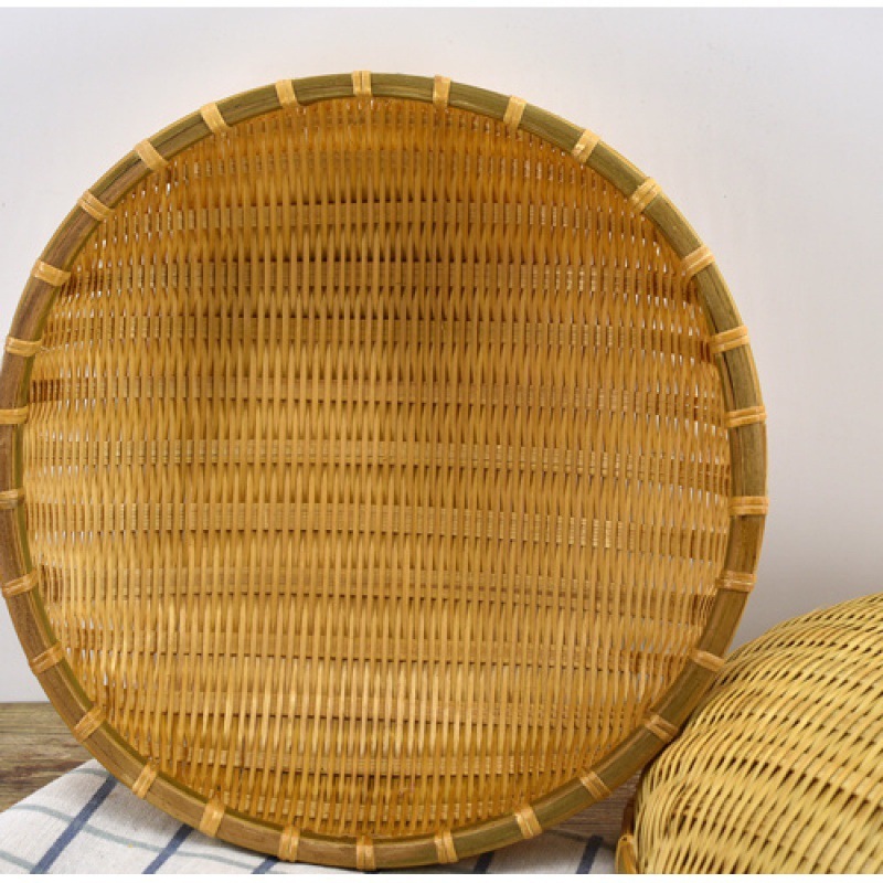 竹製品、竹ちりとり、まんじゅう保存かご、小かご、フルーツかご、竹かご、野菜洗い、米の水切り、水切り|undefined