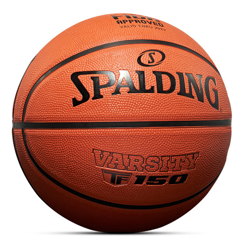 Spalding basketball official TF-150 adult and children's ball FIBA ​​No. 7 rubber outdoor wear-resistant 84-421Y