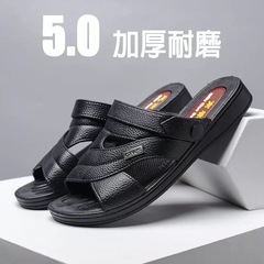 工場価格直売黒カジュアル露出指成人防水滑り止め運転ベトナムサンダルスーパー売り場人気爆発金