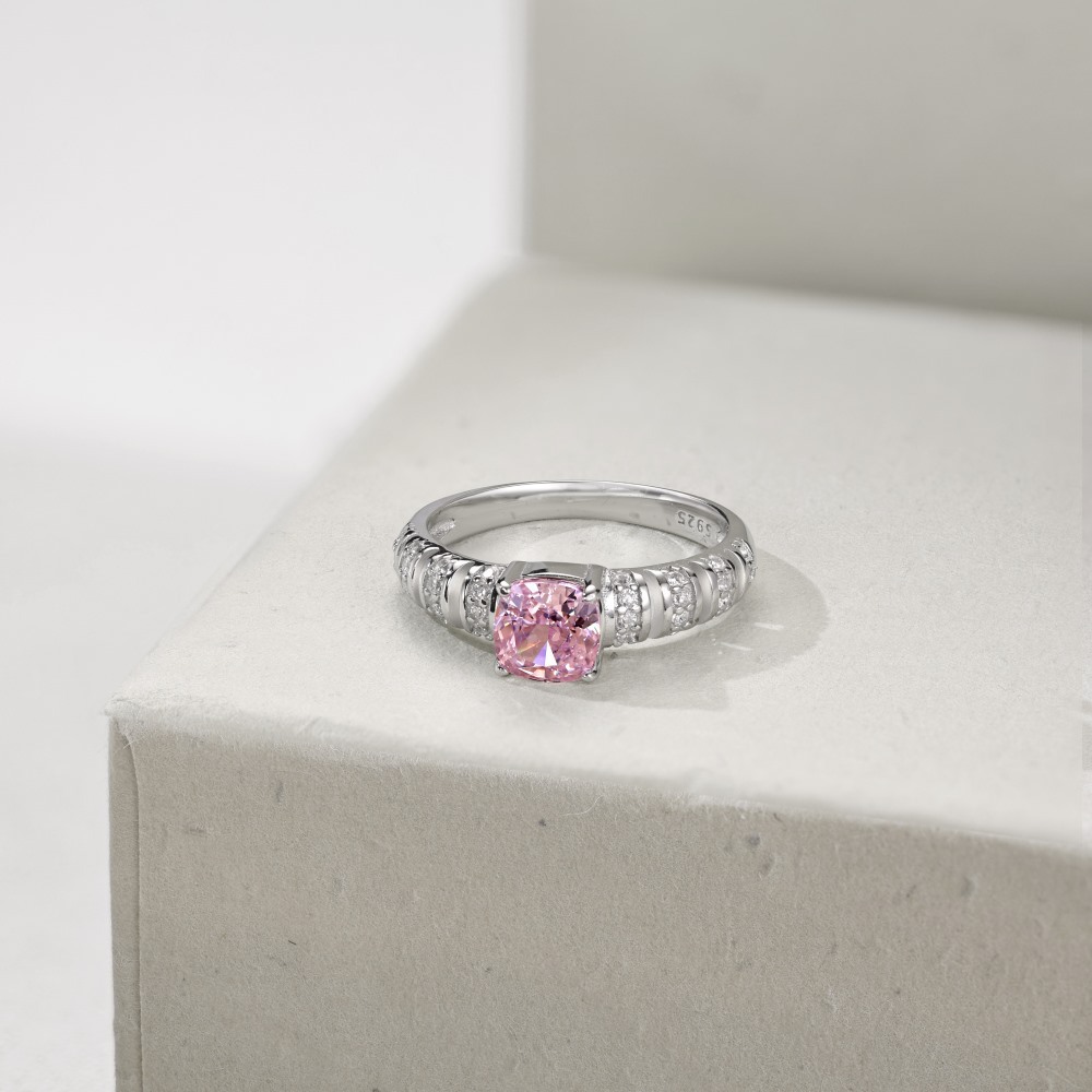 3g Weight Zircon Inlay Material Rings Classification 1 Piece Quantity Daily Occasion 925 Sterling Silver Material Heart Shape Pattern Women's Gender Plating Design Elegant Style 925 Sterling Silver Zircon Heart Shape Rings 925 Sterling Silver Rings 21