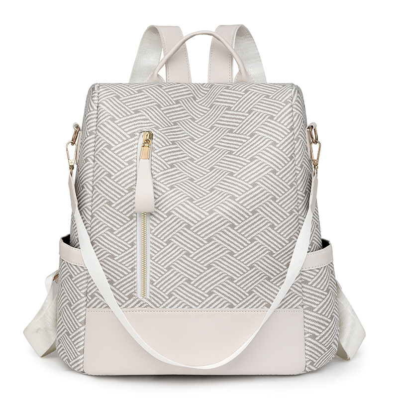 Mochila antirrobo multiusos para mujer 2024 nueva mochila de moda para mujer bolso de hombro de gran capacidad ligero y versátil