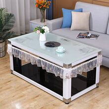 PVC桌布餐桌垫防水防油免洗台布桌套桌罩正方形餐桌罩麻将机茶几