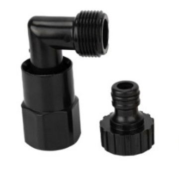 Codo de varilla de toma de agua 6 minutos codo de dientes internos y externos adaptador rápido de toma de agua boquilla de válvula de toma de agua accesorios de conexión rápida